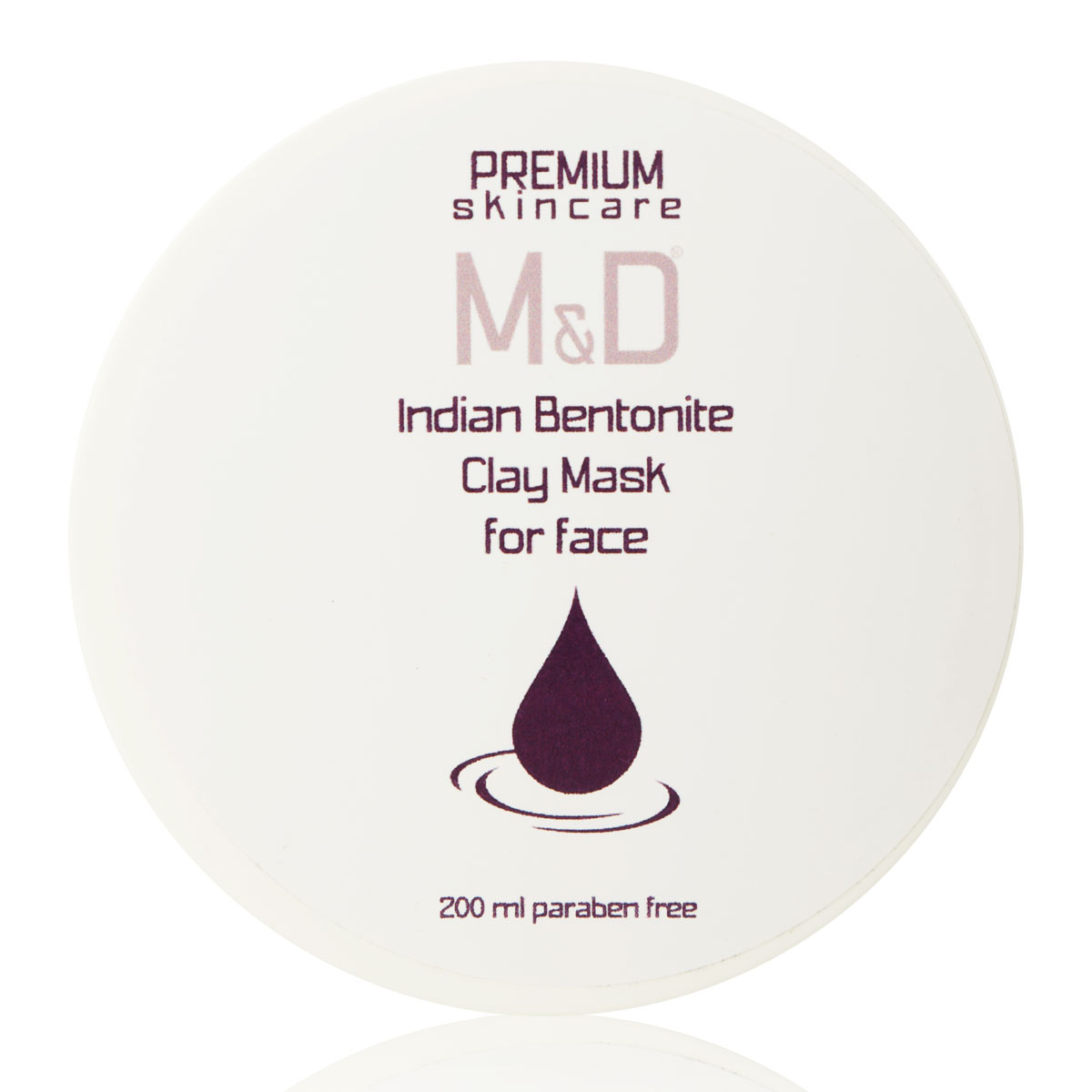 M&D Indian Bentonite Clay Mask 200 ml